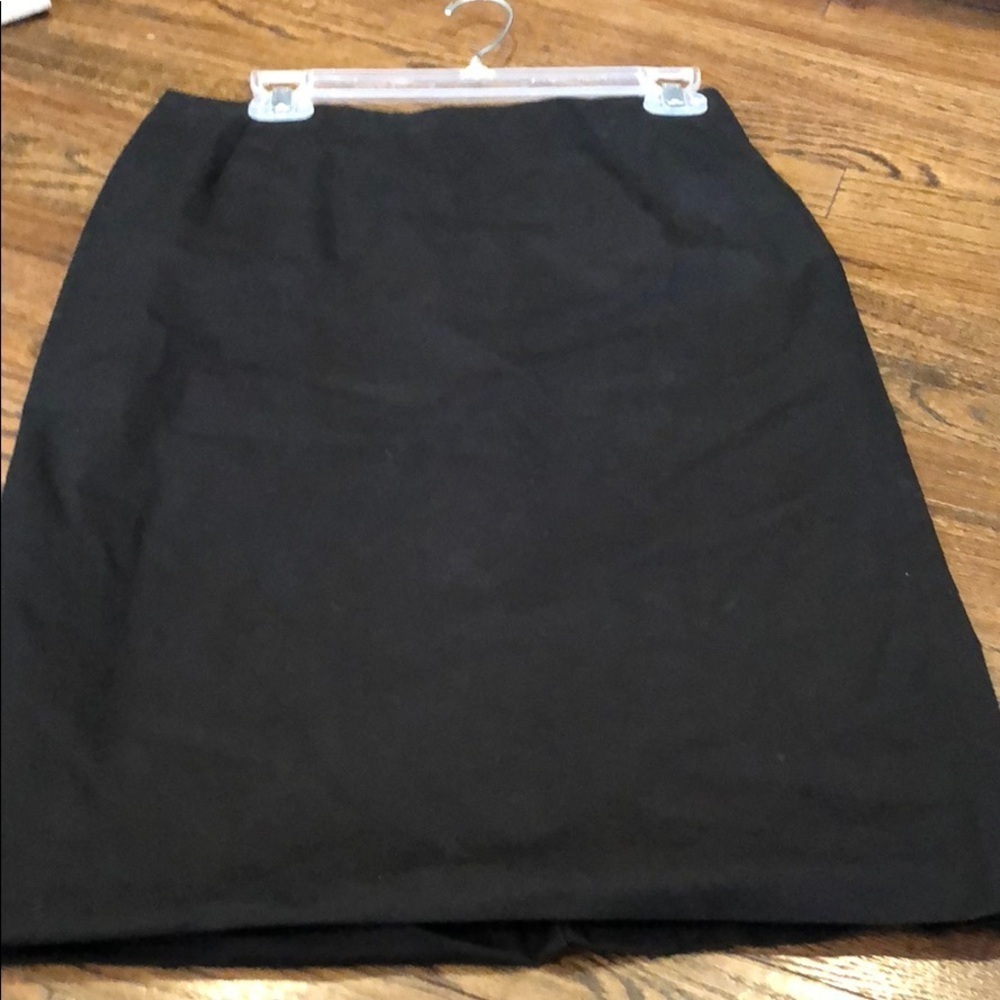 Barney’s NY pencil skirt black cottton blend